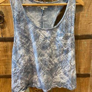 Blue Bandana Tank Top